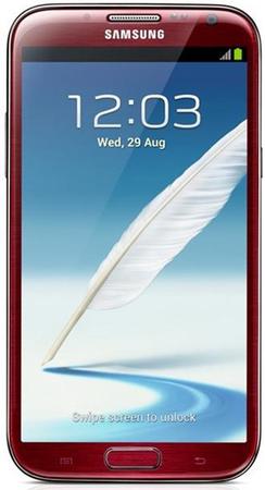 Смартфон Samsung Galaxy Note 2 GT-N7100 Red - Краснотурьинск