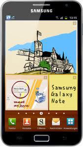 Смартфон Samsung Galaxy Note GT-N7000 Blue - Краснотурьинск